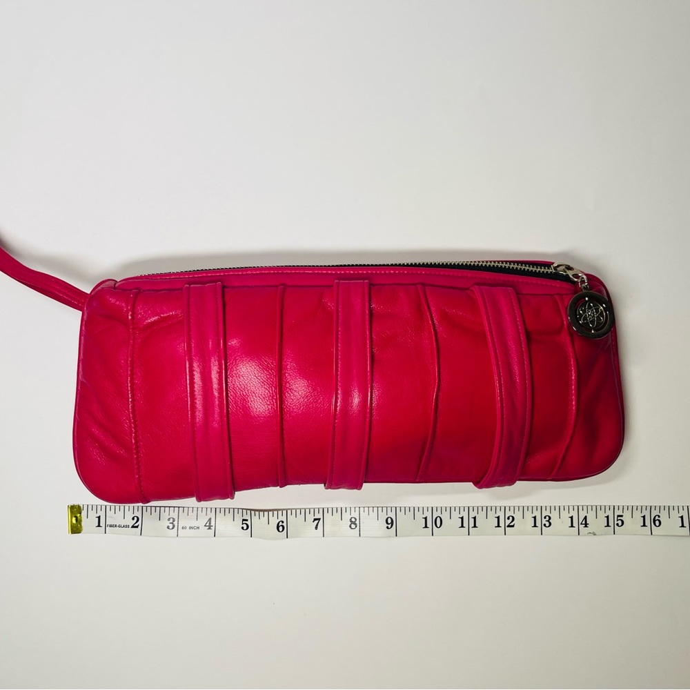 Pink Fuchsia Italian Leather Handbag